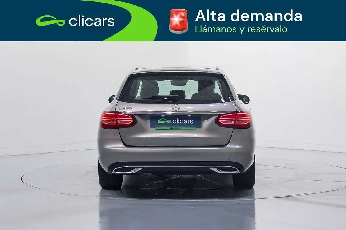 Usado Mercedes C200 184 CV (135 kW) 2020 Gris Familiar
