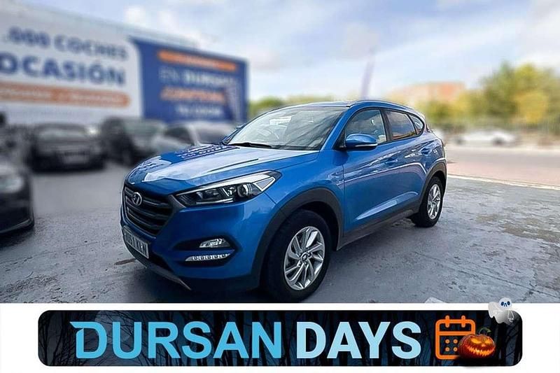 Azul Usado 2018 Hyundai Tucson SUV | 15.990 € (Precio justo) - Imagen 1/4