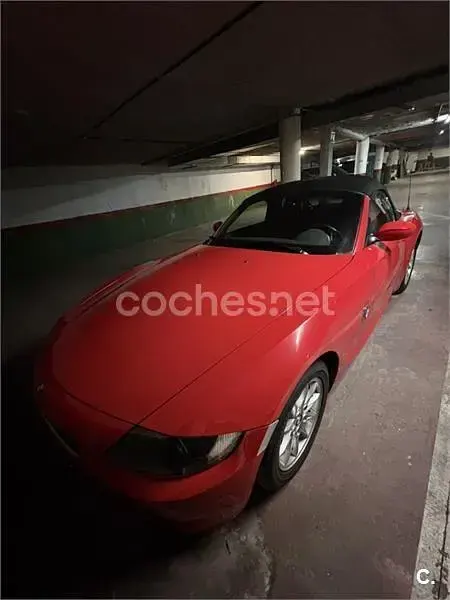 Usado BMW Z4 150 CV (110 kW) 2007 Rojo Descapotable