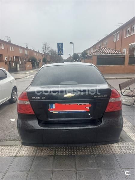 Usado Chevrolet Aveo LT 94 CV (69 kW) 2007 Negro Berlina