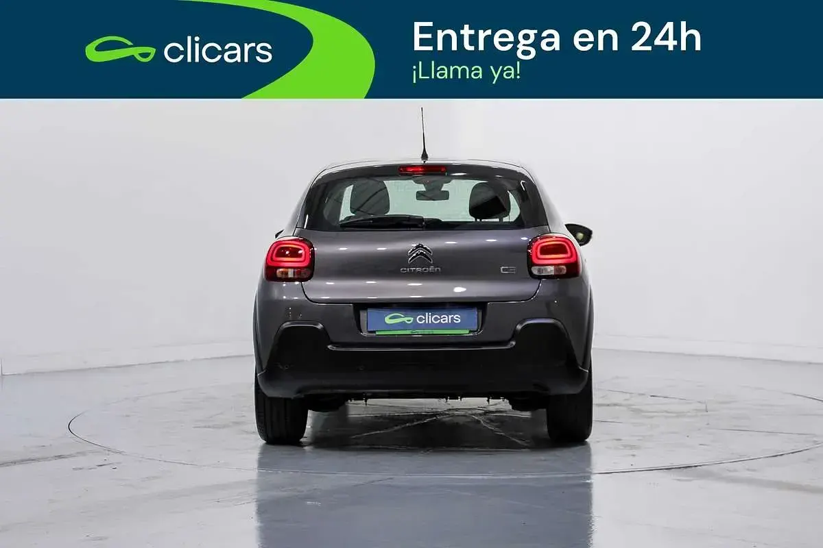 Usado Citroën C3 PureTech 82 CV (60 kW) 2024 Gris Utilitario