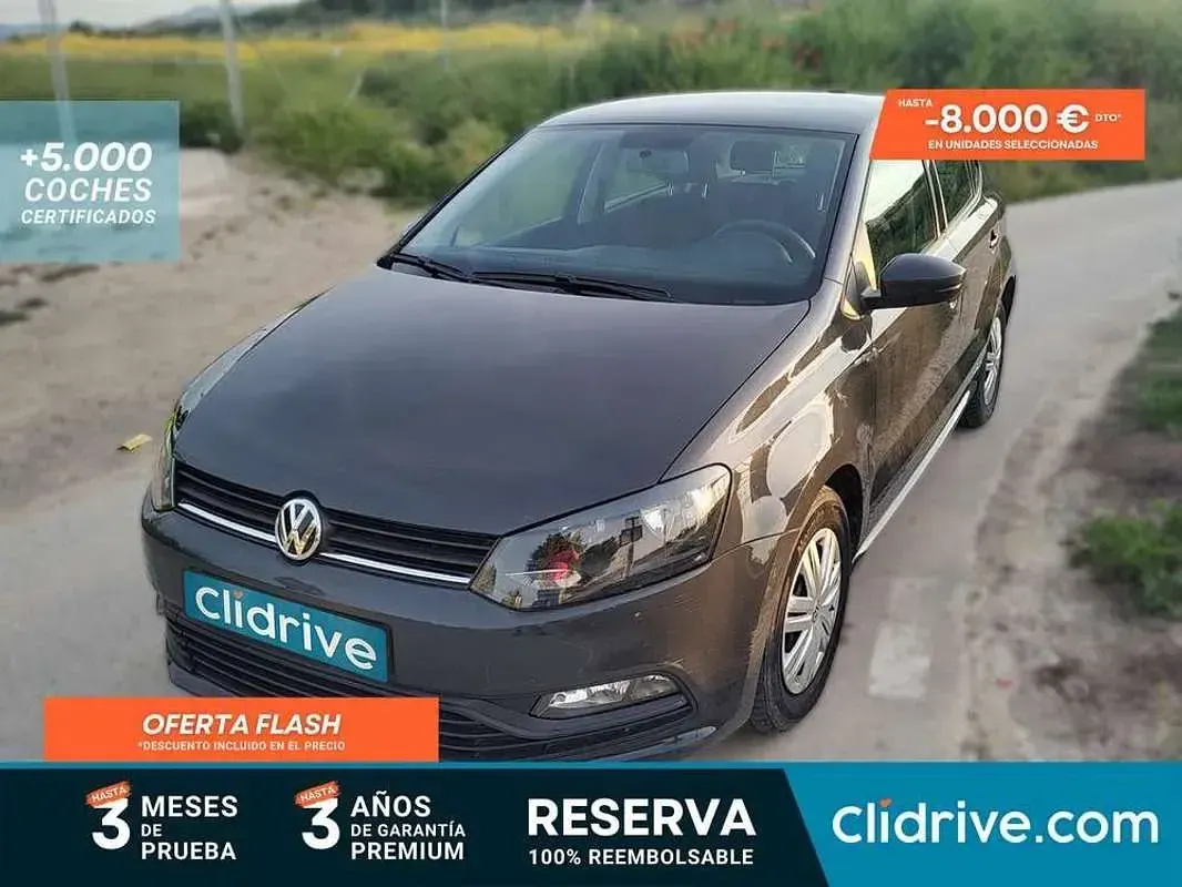 Usado VW Polo 79 CV (58 kW) 2014 Negro Utilitario