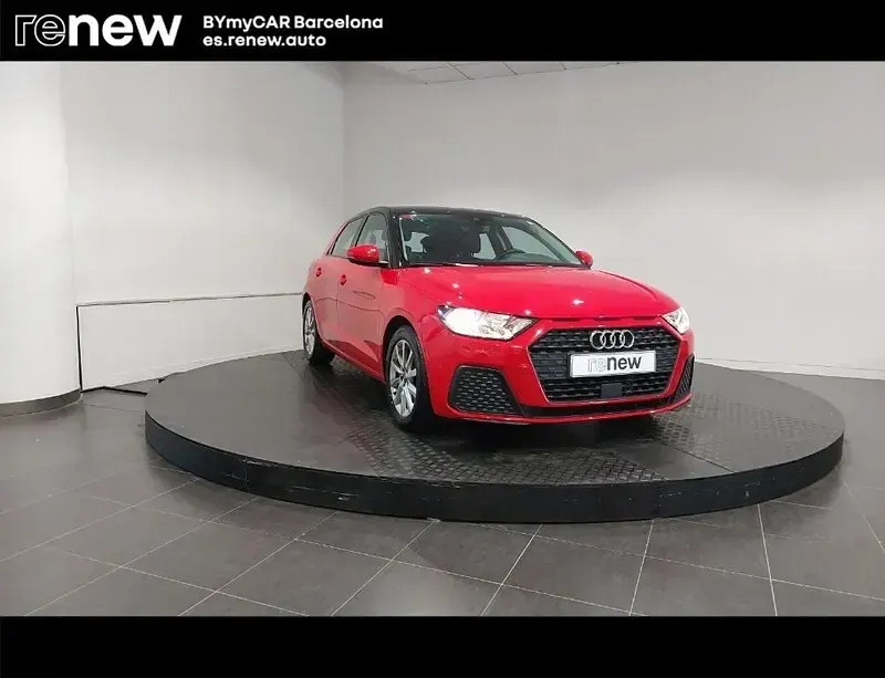 Usado Audi A1 Sportback Advanced Plus 95 CV (69 kW) 2019 Rojo Utilitario