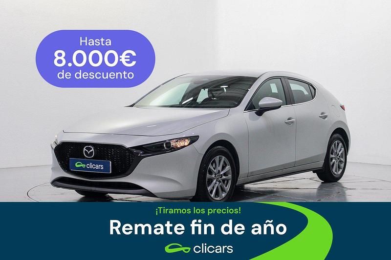 Blanco Usado 2025 Mazda 3 Prime-Line Berlina | 23.390 € (Precio justo) - Imagen 1/4