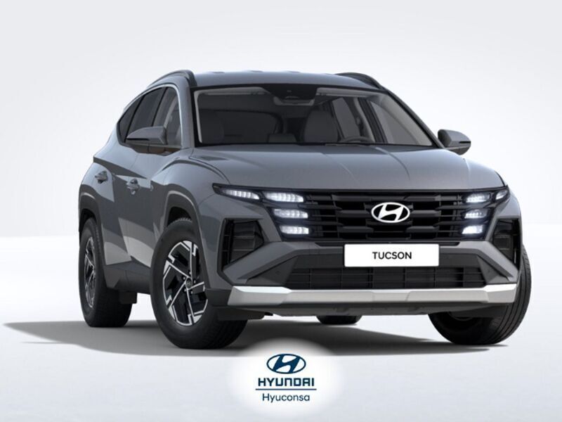 Gris Nuevo 2025 Hyundai Tucson SUV | 29.300 € (Precio justo) - Imagen 1/4