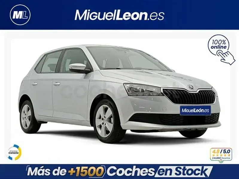 Usado Skoda Fabia Ambition 95 CV (69 kW) 2019 Gris Utilitario