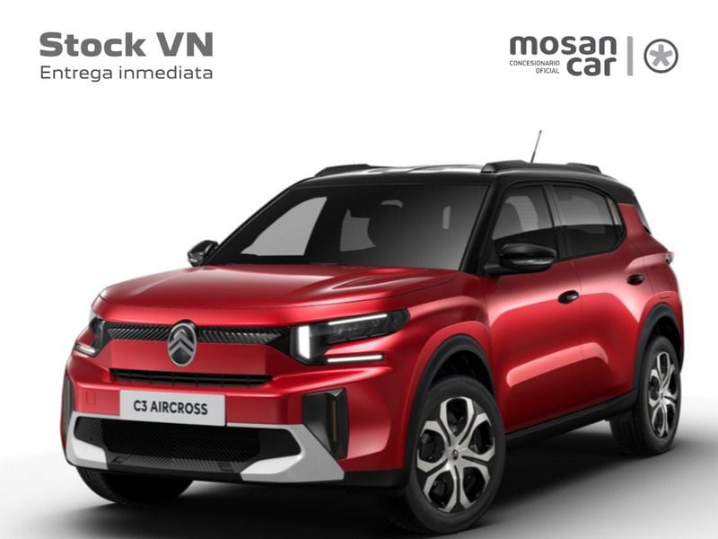 Rojo elixir Nuevo 2025 Citroën C3 Aircross PureTech SUV | 21.100 € (Un poco caro) - Imagen 1/4