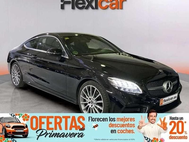 Usado Mercedes C220 194 CV (142 kW) 2018 Negro Coupe