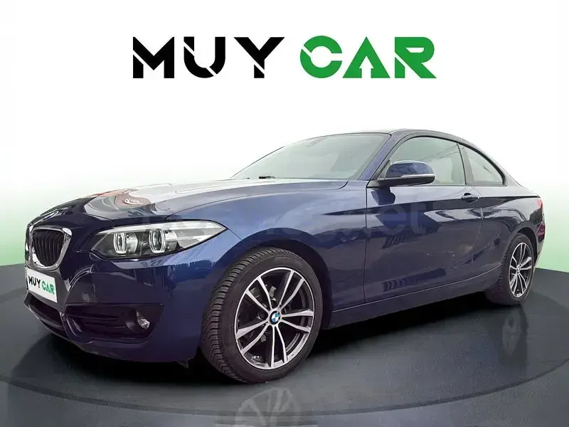 Usado BMW 218 Executive 150 CV (110 kW) 2017 Azul Coupe