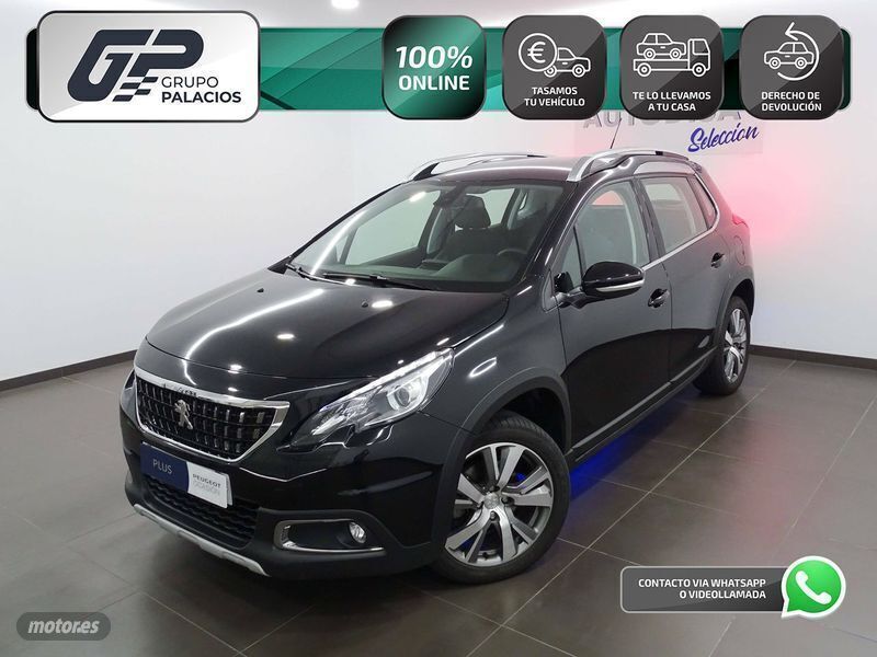 Negro Usado 2019 Peugeot 2008 Allure SUV | 15.385 € (Precio justo) - Imagen 1/4