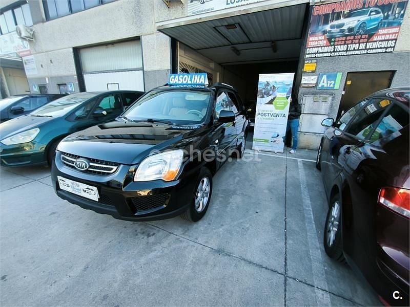 Usado Kia Sportage 142 CV (104 kW) 2008 Negro SUV