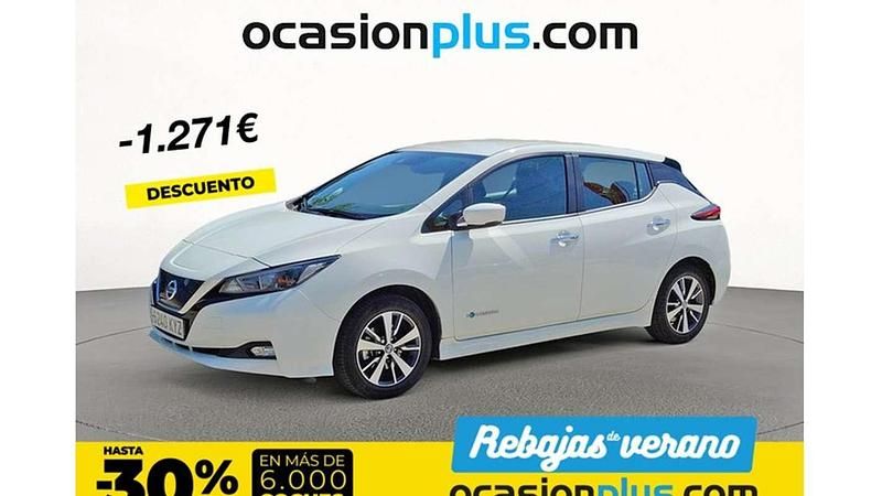 Blanco Usado 2019 Nissan Leaf Acenta Utilitario | 12.719 € (Super precio) - Imagen 1/4