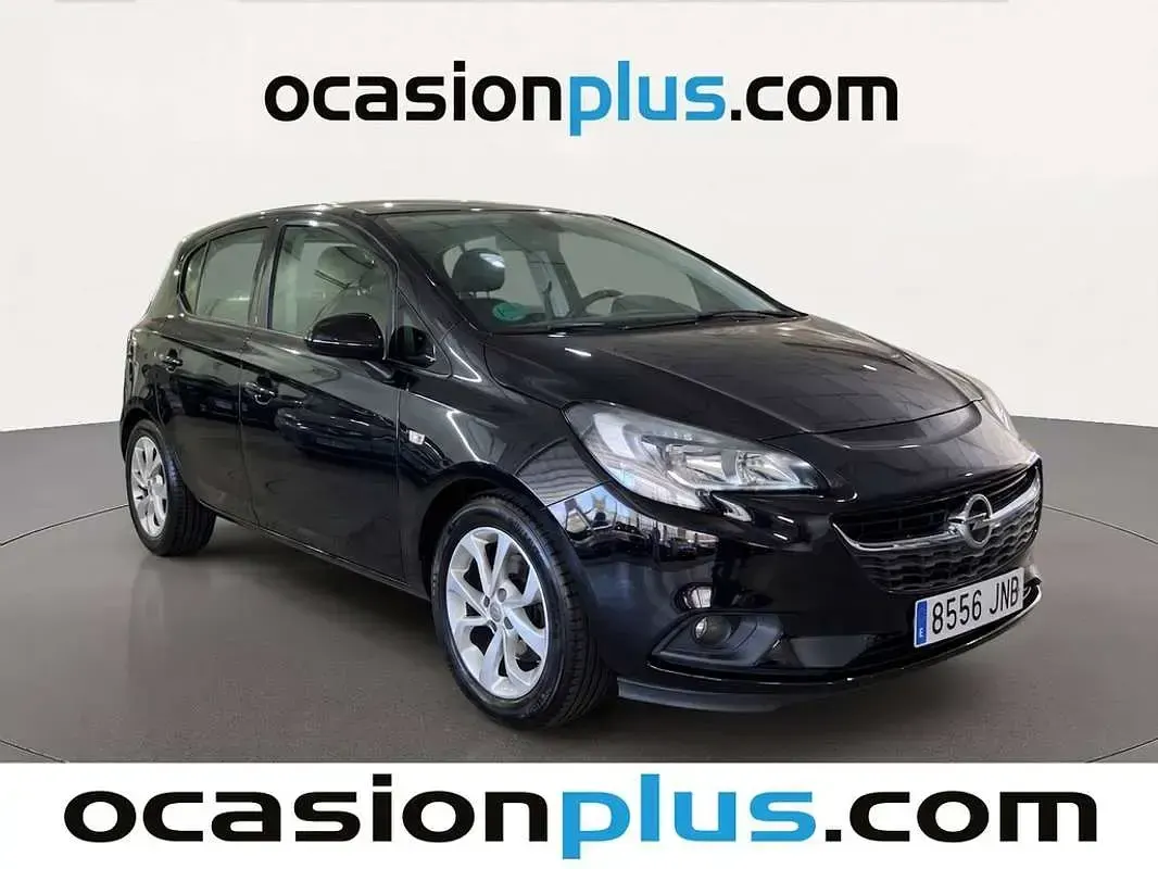 Usado Opel Corsa Selective 95 CV (69 kW) 2016 Negro Utilitario
