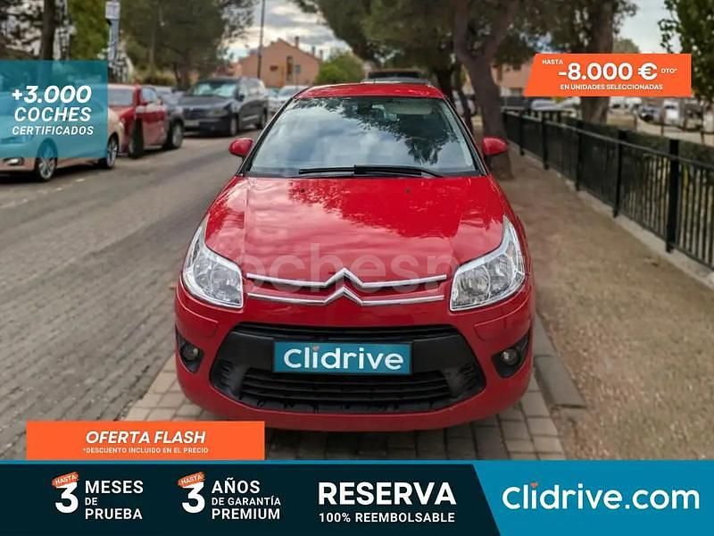 Usado Citroën C4 90 CV (66 kW) 2009 Rojo Berlina