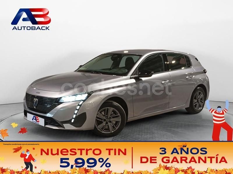 Gris / plata Usado 2022 Peugeot 308 Active Berlina | 14.950 € (Precio justo) - Imagen 1/2
