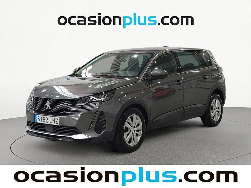 Usado Peugeot 5008 Active 131 CV (96 kW) 2021 Gris Monovolumen