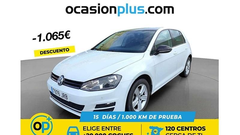 Usado VW Golf VII Advance 110 CV (80 kW) 2016 Blanco Utilitario