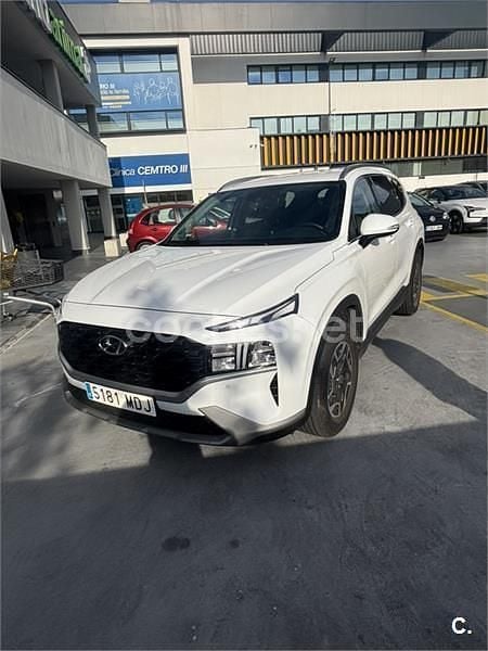 Blanco Usado 2023 Hyundai Santa Fe SUV | 29.990 € (Super precio) - Imagen 1/4