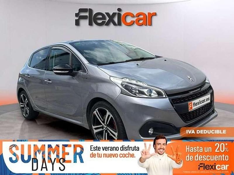 Gris Usado 2019 Peugeot 208 GT-line Utilitario | 9990 € (Super precio) - Imagen 1/4