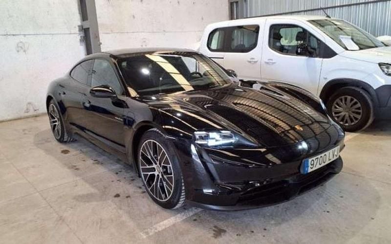 Usado Porsche Taycan 300 kW (408 CV) 2021 Negro Berlina