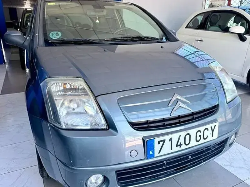Usado Citroën C2 75 CV (55 kW) 2008 Azul Utilitario