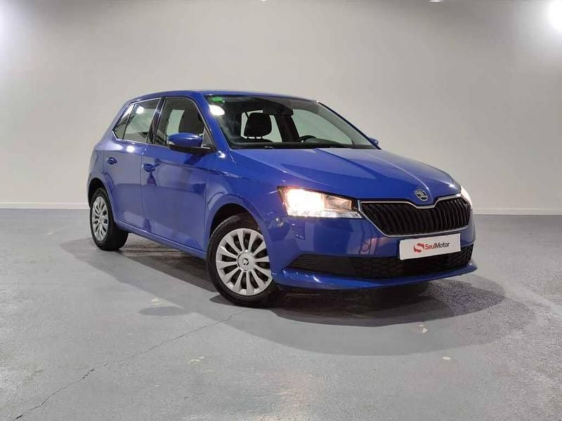 Azul Usado 2020 Skoda Fabia Utilitario | 11.899 € (Un poco caro) - Imagen 1/4
