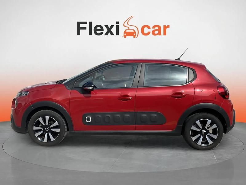 Usado Citroën C3 Feel 83 CV (61 kW) 2018 Rojo Utilitario