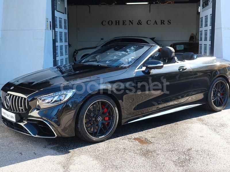 Usado Mercedes S63 AMG AMG 612 CV (450 kW) 2018 Negro Descapotable