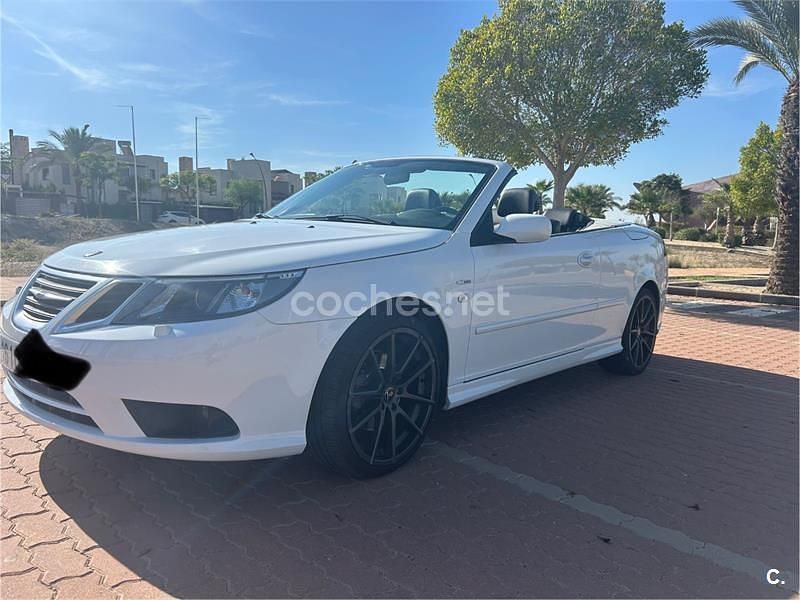Blanco Usado 2010 Saab 9-3 Cabriolet Vector Descapotable | 9500 € - Imagen 1/4