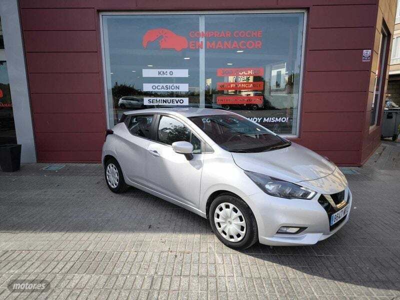 Gris Usado 2023 Nissan Micra Acenta Utilitario | 14.450 € (Un poco caro) - Imagen 1/4
