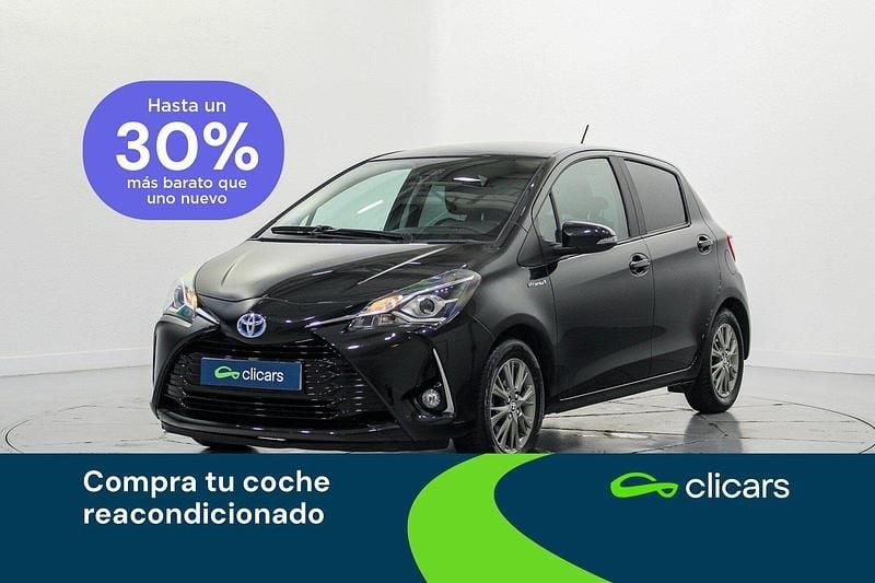 Negro Usado 2019 Toyota Yaris Hybrid Active Berlina | 13.990 € (Precio justo) - Imagen 1/4