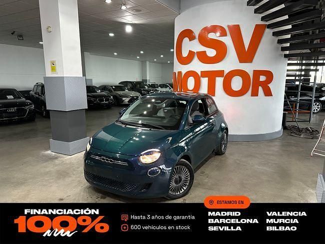 Azul Usado 2022 Fiat 500e Icon Utilitario | 14.450 € (Precio justo) - Imagen 1/4