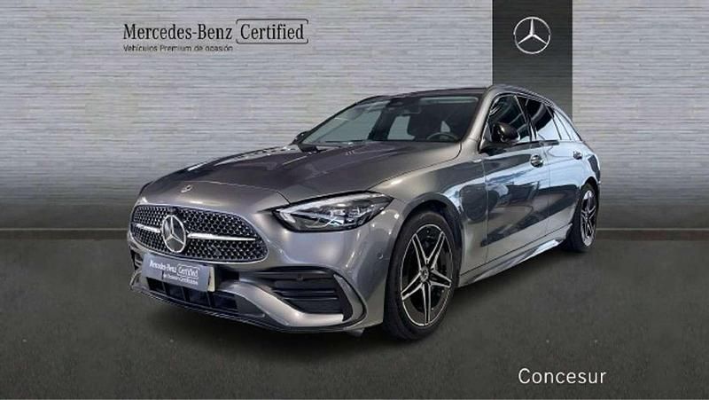 Usado Mercedes C220 200 CV (147 kW) 2025 Gris Familiar