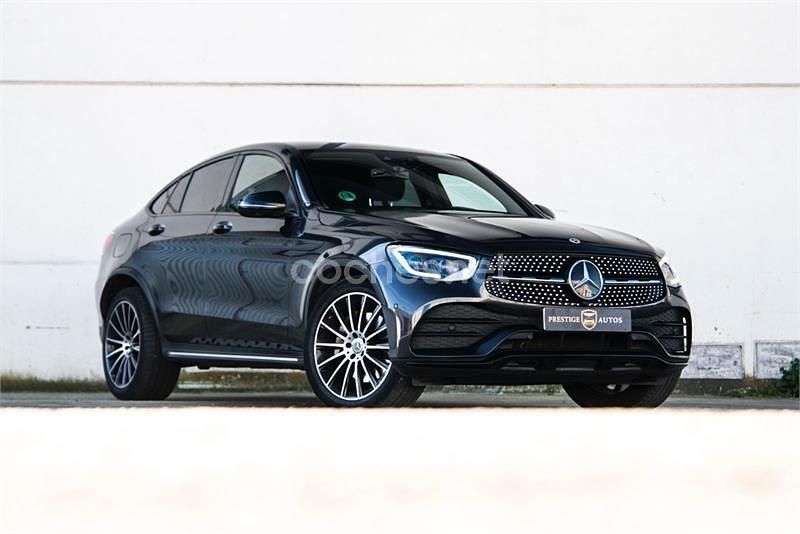 Usado Mercedes GLC220 194 CV (142 kW) 2020 Negro Coupe
