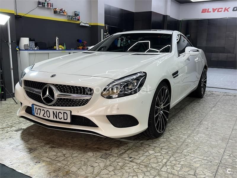 Usado Mercedes SLC200 184 CV (135 kW) 2017 Blanco Descapotable