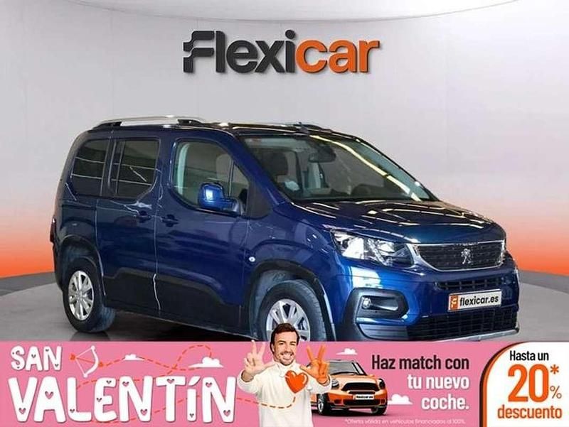 Azul Usado 2018 Peugeot Rifter Allure Monovolumen | 14.290 € (Precio justo) - Imagen 1/4