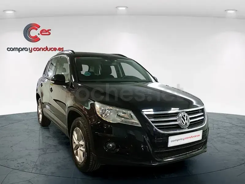 Usado VW Tiguan Advance 150 CV (110 kW) 2009 Negro SUV