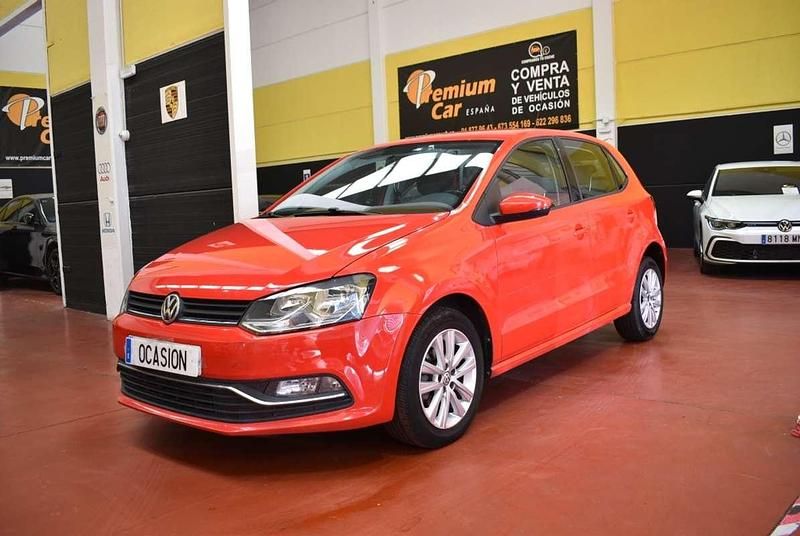 Rojo Usado 2015 VW Polo Advance Utilitario | 8990 € (Precio justo) - Imagen 1/4