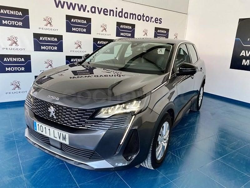 Usado Peugeot 3008 Active 130 CV (95 kW) 2021 Azul SUV