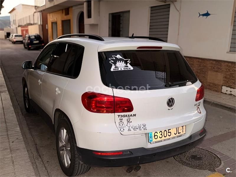 Usado VW Tiguan 110 CV (80 kW) 2016 Blanco SUV