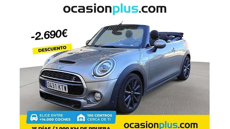 Plateado Usado 2019 Mini Cooper S Cabriolet Descapotable | 26.900 € (Precio justo) - Imagen 1/4