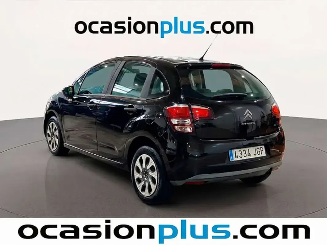 Usado Citroën C3 PureTech 68 CV (50 kW) 2015 Negro Utilitario