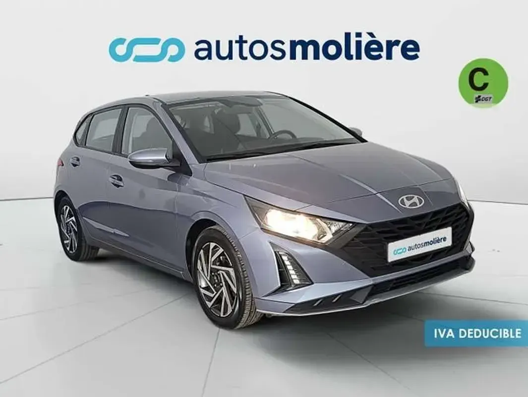 Usado Hyundai i20 84 CV (61 kW) 2024 Azul Utilitario