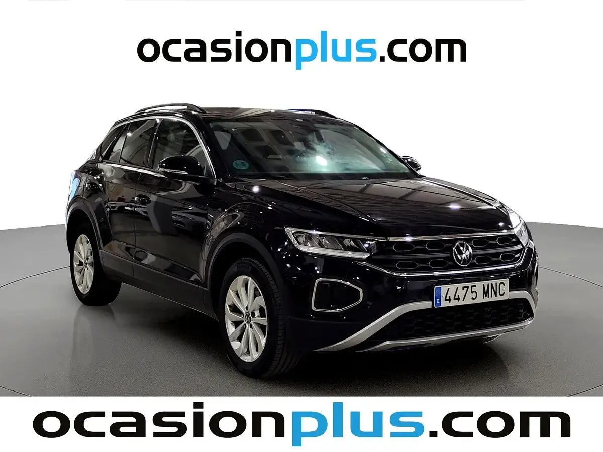 Usado VW T-Roc Life 150 CV (110 kW) 2024 Negro SUV