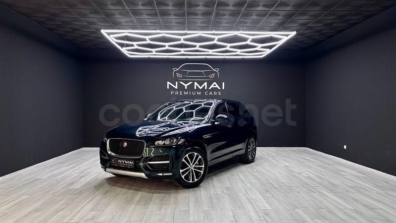 Usado Jaguar F-Pace R-Sport 180 CV (132 kW) 2018 Verde SUV