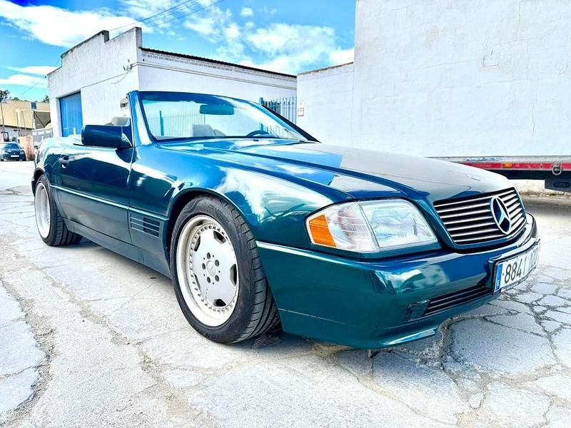 Usado Mercedes SL320 231 CV (169 kW) 1994 Verde Coupe