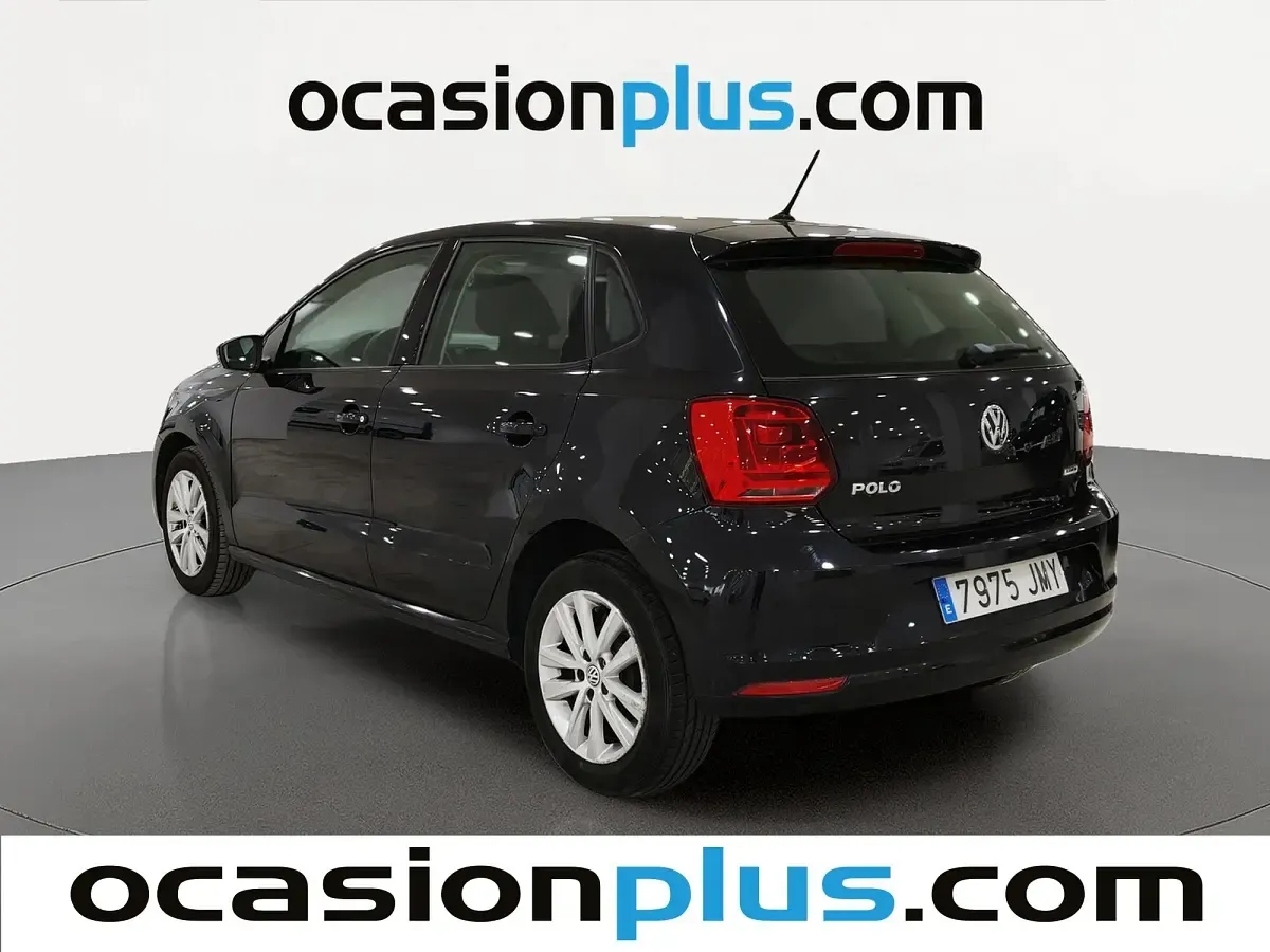 Usado VW Polo 75 CV (55 kW) 2016 Negro Utilitario
