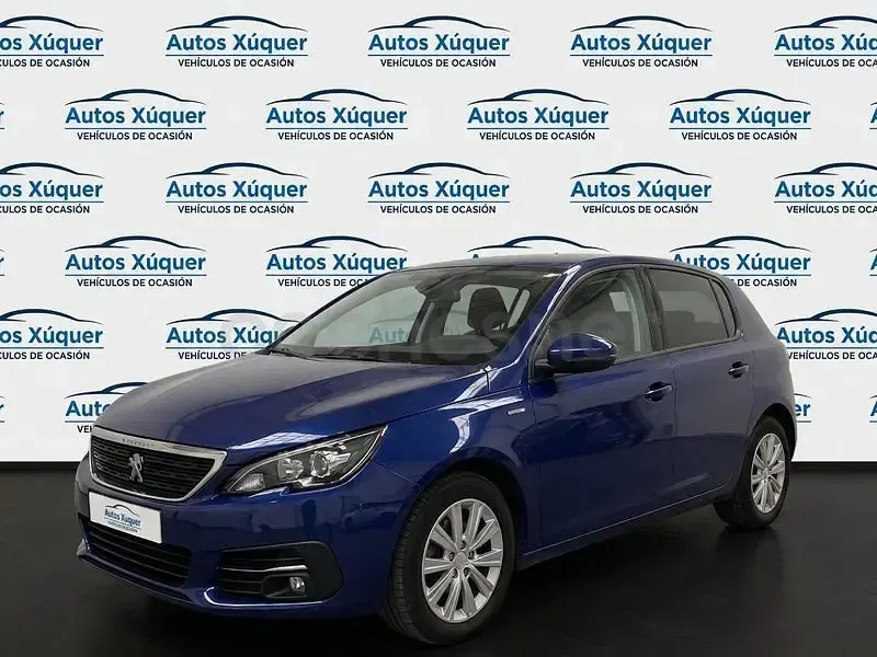 Usado Peugeot 308 Allure 130 CV (95 kW) 2019 Azul Berlina
