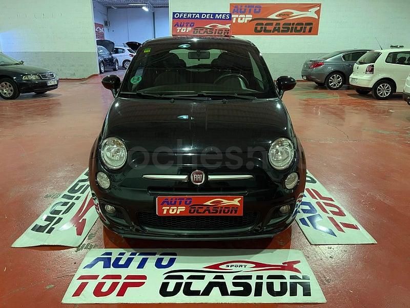 Usado Fiat 500S S 69 CV (50 kW) 2015 Negro Berlina