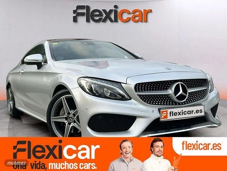 Gris Usado 2018 Mercedes C220 Coupe | 27.990 € (Precio justo) - Imagen 1/4